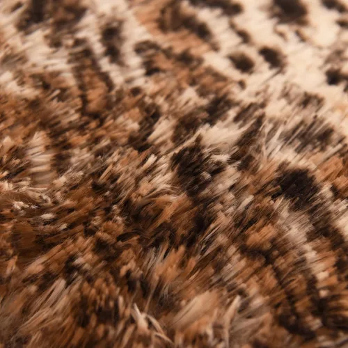 Vista 5 de Mengersi Funda de edredón con estampado de leopardo, tamaño individual, funda de edredón de piel sintética lanuda y esponjosa, funda de edredón