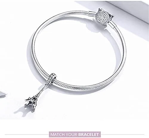 Vista 8 de Landmark Series - Abalorio de plata de ley para pulsera Pandora