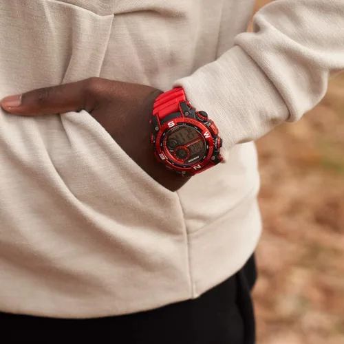 Vista 4 de Armitron Sport - Reloj de pulsera para hombre, reloj digital de resina con cronógrafo, 408284