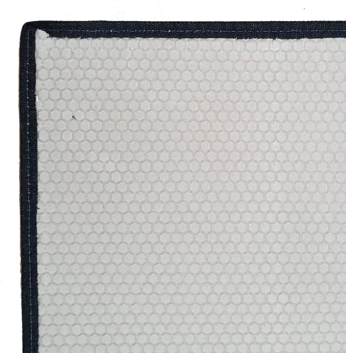 Vista 5 de Caroline's Treasures BB7555MAT - Felpudo de acuarela geométrica con diseño de remolino sobre azul de 18 x 27 pulgadas, tapete para puerta delantera