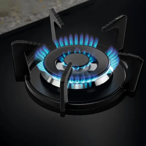 Vista 9 de OSALADI Wok Stand Wok - Estante para estufa de gas de hierro fundido con cinco pies antideslizante y ahorro de tiempo para la cocina del hogar