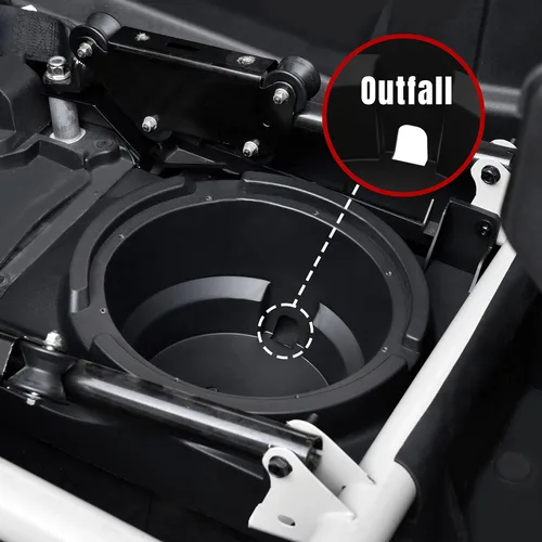 Vista 7 de SAUTVS Paneles de altavoces para Can-Am Maverick X3, kit de cajas de altavoces debajo del asiento de 10 pulgadas para Can Am Maverick X3 MAX