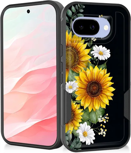 Vista 11 de Funda para Pixel 7a, resistente de doble capa híbrida de policarbonato duro de goma suave a prueba de golpes para Google Pixel 7A 6.1 pulgadas