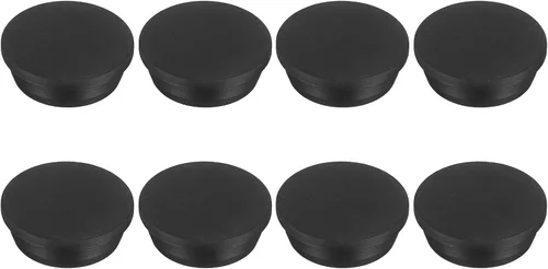 Vista 52 de MECCANIXITY - Tapones de silicona en forma de T (26mm, 1 pulgada de diámetro), color negro