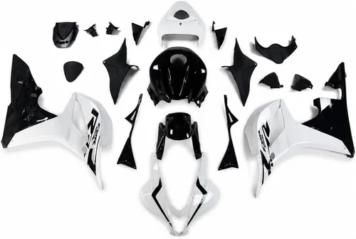 Vista 42 de Nuevo carenado blanco perla apto para Honda 2007 2008 CBR600RR inyección ABS plásticos nuevo carrocería 07 08 d. Perla blanca