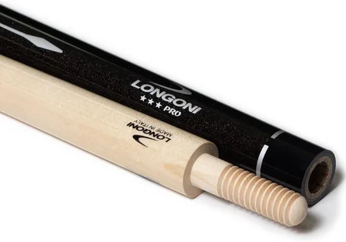 Vista 3 de Longoni Inspiration Billiard 3-Cushion Carom Cue with 2 E71 Maple Shafts No Wrap - Authorized Dealer