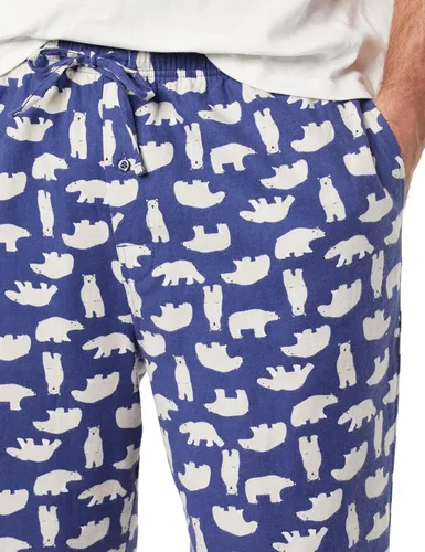Vista 5 de Tienda Essentials - Pantalón de pijama de franela para hombre (disponible en tallas grandes y para hombre altos)