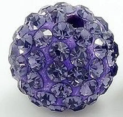 Vista 42 de Bolas de discoteca de 0.394 in de cuentas de arcilla de cristal checo Shamballa pavimenta calidad premium