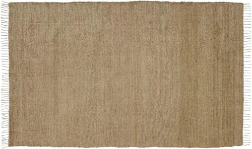 Vista 7 de VHC Brands Alfombra Chindi natural de arpillera, bronceado, 20x30