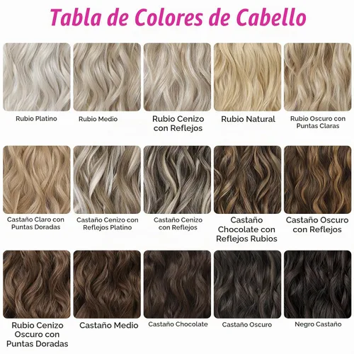Vista 7 de REECHO Extensiones de cabello con pinza, 4 piezas de extensiones de cabello rubio de 24" de largo, ondas de playa gruesas, HE003, trama de encaje