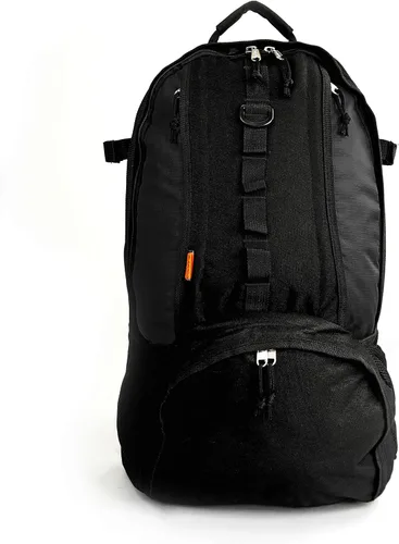 Vista 2 de K-Cliffs Mochila de béisbol con compartimento para casco de zapatos de baloncesto y balón de fútbol Negro