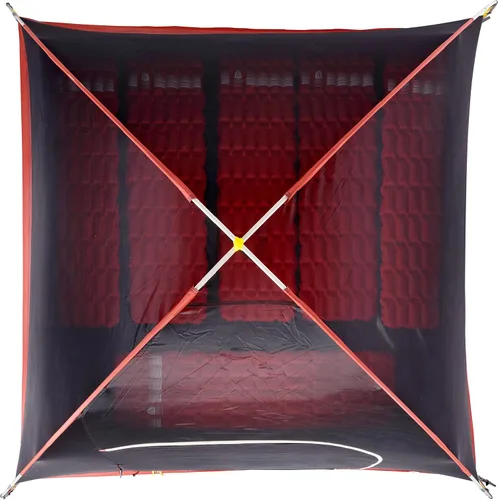 Vista 6 de Sierra Designs Alpenglow - Tienda de campaña para acampar construida con tecnología Twilight para bloquear el 98% de los rayos solares, fácil