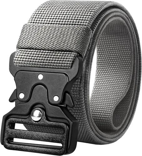 Vista 31 de TECEUM Tactical Belt – Heavy-Duty & Quick Release – Military, Work, Rigger, Duty & Utility Belt for Men