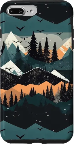 Vista 12 de iPhone 16 Abstract Outdoor Landscape Aesthetic Mountain Case
