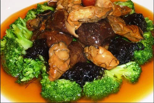 Vista 3 de Ostras secas 100% mariscos secos naturales Hao Shi Hai Li (S 2 libras)