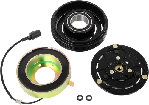 Vista 39 de cciyu Embrague del compresor de aire acondicionado 1993-1997 para Ford E-350 Econoline 7.3L 1993-1997 para Ford E-350 Econoline Club Wagon 7.3L