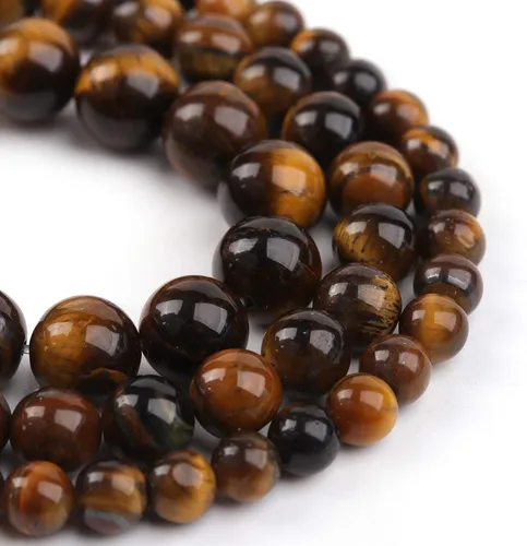Vista 4 de 7 cuentas de piedra preciosa de chakra de 8 mm pulidas y redondas, 49 piezas, piedras naturales suaves para chakra, cristales curativos y piedras 7