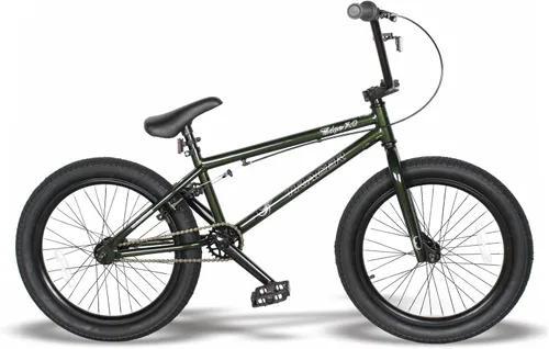 Vista 16 de Tracer Edge Freestyle - Bicicleta BMX para hombre y mujer, para principiantes y avanzados, marco de acero para adultos, ruedas de 20 pulgadas