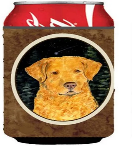 Vista 137 de Caroline's Treasures SS8447CC Starry Night English Bulldog - Enfriador para latas o botellas, lavable, funda plegable con aislamiento para bebidas