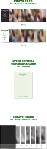Vista 6 de KAKAO [APPLEMUSIC PREORDER] STAYC - STEREOTYPE (1er mini álbum) (A ver.) (L200002258)