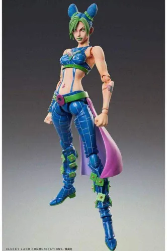 Vista 2 de Medicos JoJo's Bizarre Adventure Part 6: Chozo Kado Jolyne Cujoh Super figura de acción, multicolor
