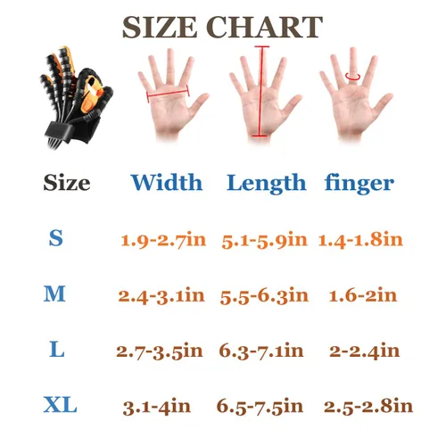Vista 10 de Guantes de robot de rehabilitación de 8ª generación, dispositivo de recuperación de mano de golpe, guante para accidente cerebrovascular