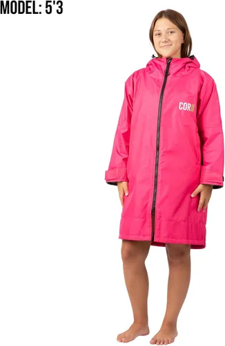 Vista 9 de COR Surf Swim Parka for Youth and Adults Heavy-Duty Weatherproof Swimming Jacket with Size Options for Men, Women and Kids