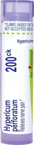 Vista 13 de Medicina Homeopática Boiron con Hypericum perforatum, glóbulos 6C, 80 por tubo, 1, 1, 1