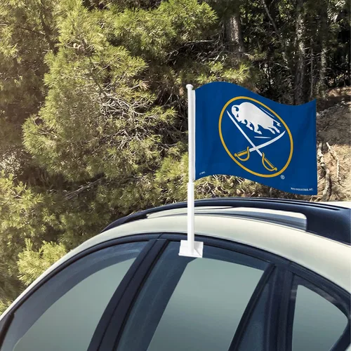 Vista 6 de Rico Industries Bandera de coche alternativa de doble cara de la NHL