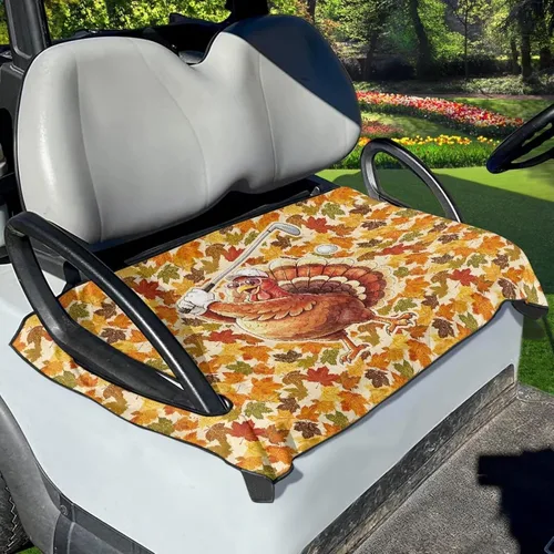 Vista 14 de Fundas de asiento de carrito de golf, toalla de manta de asiento de carrito de golf, cubierta de asiento de carrito de golf para asientos de 2