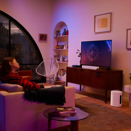 Vista 7 de Sonos Sub Mini - Blanco - Subwoofer inalámbrico compacto