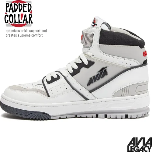 Vista 3 de Avia 880 - Tenis de baloncesto para hombre, estilo retro, para interiores o exteriores, calle o cancha, tallas 7 a 15