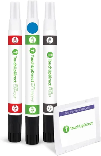 Vista 212 de TouchUpDirect SAL Abyss Blue Pearl - Aerosol de pintura de retoque compatible con Subaru Exact Match - Kit esencial Abismo Perla Azul
