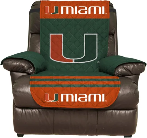 Vista 47 de Pegasus Sports NCAA - Funda protectora de microfibra para muebles con correas elásticas