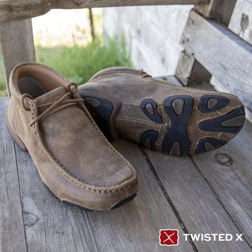 Vista 9 de Twisted X Mens Original Chukka Driving Moccasin