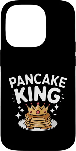 Vista 17 de iPhone 16 Pancake King Hotcake Lover Maker Baker Foodies Men Dad Boys Case