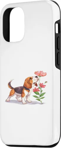 Vista 2 de iPhone 15 Funny Sniffari Support Squad Beagle Dog Lover Puppy Parent Case