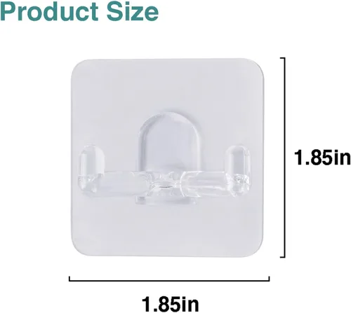 Vista 2 de Steon Soporte para maquinilla de afeitar para ducha, soporte adhesivo para afeitadora de ducha, extraíble y reutilizable, impermeable, ganchos