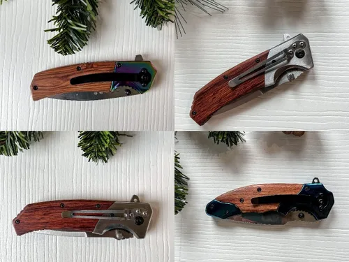 Vista 9 de Navaja de bolsillo de regalo para hombres y él, personalizada grabada, idea de amor para papá, novio, padrinos de boda, marido, hijo, día del padre