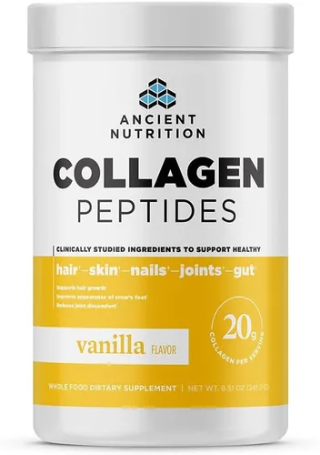 Vista 7 de Ancient Nutrition - Péptidos de colágeno sin sabor, 9.88 OZ