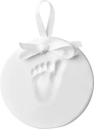 Vista 17 de Reece Studio My Little Print Baby Handprint or Footprint Clay Keepsake Tin Arcilla no tóxica segura para bebés, sin mezclar ni hornear manualidades