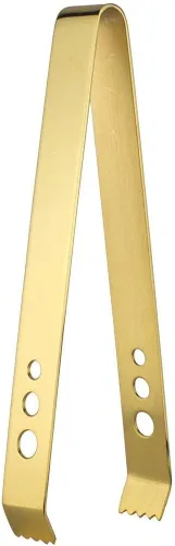 Vista 2 de Pinzas para hielo de la serie profesional (tono dorado)