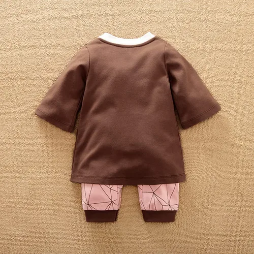 Vista 5 de Singcoco Disfraz de bebé niña recién nacida (rosa, 0-3 meses)
