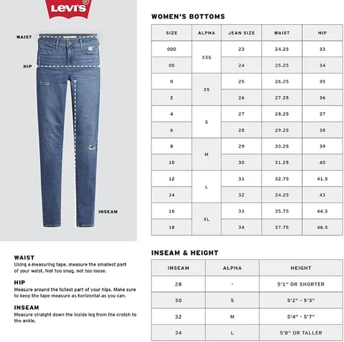 Vista 7 de Levis Pantalones cortos originales 501 para mujer