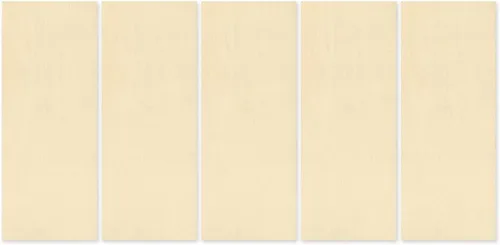 Vista 2 de Manualidades naturales sin pintar, listones de madera para manualidades, juego de 5 (2 x 5 pulgadas)