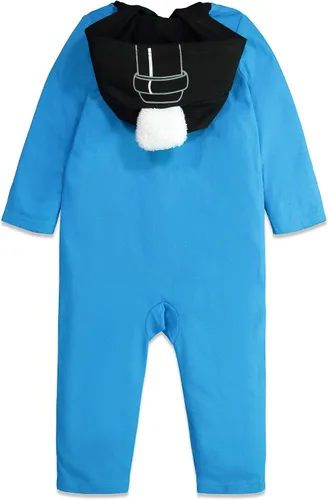 Vista 5 de Thomas & Friends Tank Engine - Disfraz de cosplay con cremallera para bebés y niños pequeños