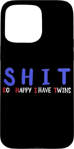Vista 28 de Twins Dad Twins Mom Funny Twins Parents Of Twins New Parents Case for iPhone 16