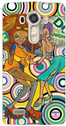 Vista 30 de MSOJ1C-ABWH-151-M827 Cute Dancers, Circle and Yellow Back Design by Artwork/for Xperia J1 Compact D5788/MVNO Smartphone (SIM Free Device)