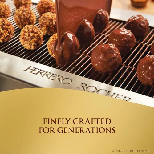 Vista 5 de Ferrero Collection Premium Gourmet Surtido de chocolate con leche de avellana, chocolate negro y coco, 48 unidades (paquete de 2)