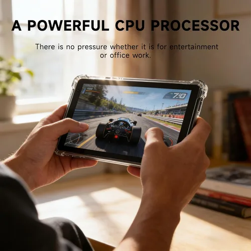 Vista 3 de NOVOJOY Tablet de 7 Pulgadas con Estuche, Tablet PC Android 15, Almacenamiento de 32GB 8GB RAM Tablets con Procesador Quad-Core Tableta pc Android